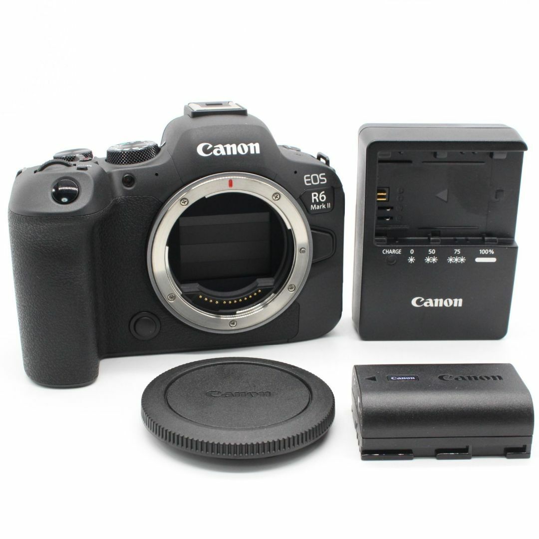 Canon(キヤノン)の★美品★Canon EOS R6 MarkⅡ ショット数7000以下 スマホ/家電/カメラのカメラ(ミラーレス一眼)の商品写真