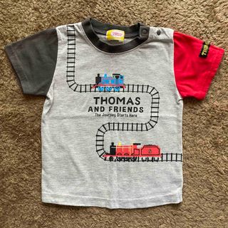 トーマス(THOMAS)のトーマス　Tシャツ　半袖　95 子ども服　ベビー　キッズ　男の子　機関車トーマス(Tシャツ/カットソー)