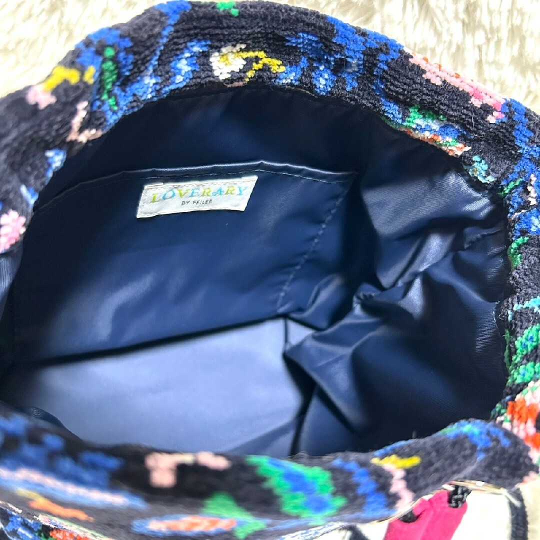 FEILER(フェイラー)の極美品　ラブラリー　バイ　フェイラー　シノワズリ　巾着　ショルダーバッグ レディースのバッグ(ショルダーバッグ)の商品写真