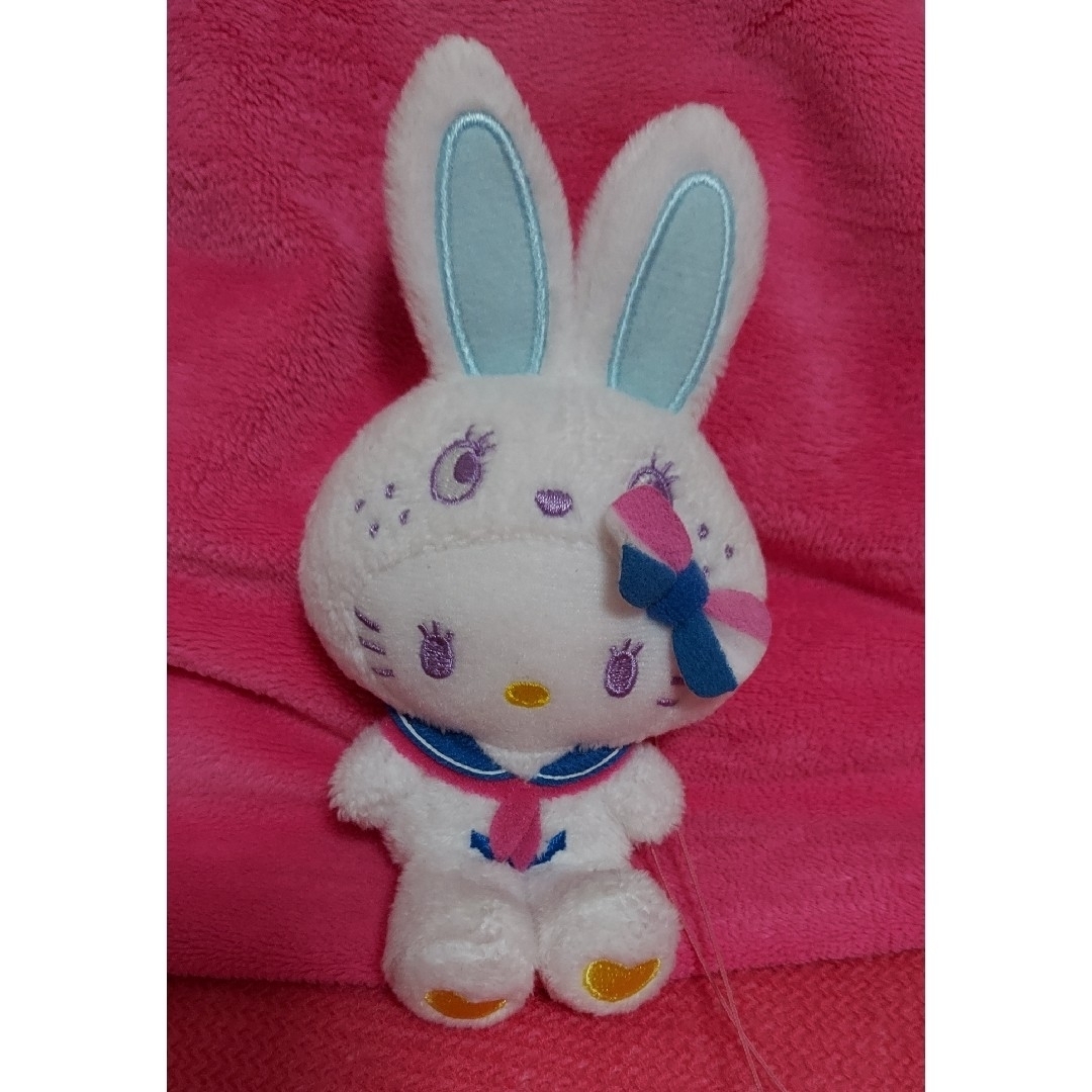 ハローキティ - ハローキティ カラフルバニー マスコット 5点 ハローキティ - ハローキティ カラフルバニー マスコット 5点