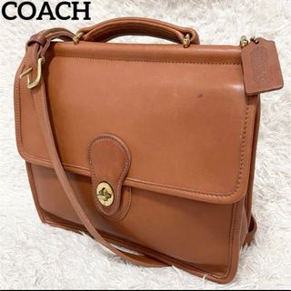 COACH - オールドコーチ ショルダーバッグ 2way ターンロック 9927 ゴールド金具