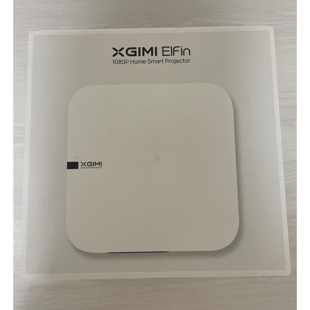 XGIMI elfin 1080p HOME smart projector スマホ/家電/カメラのテレビ/映像機器(プロジェクター)の商品写真