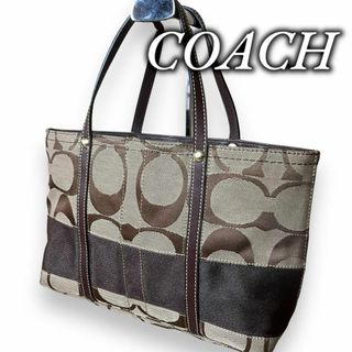 コーチ(COACH)の定番　シグネチャー　COACH　コーチ　ハンドトートバッグ　11097　正規品(ハンドバッグ)