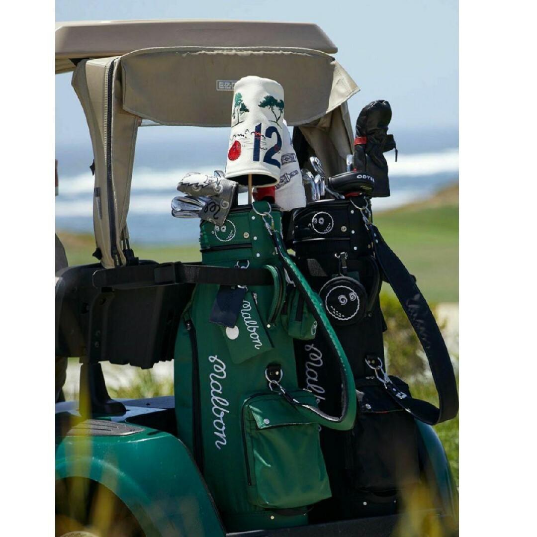 マルボン POTR Porterキャディバック 新品 グリーン スポーツ/アウトドアのゴルフ(バッグ)の商品写真