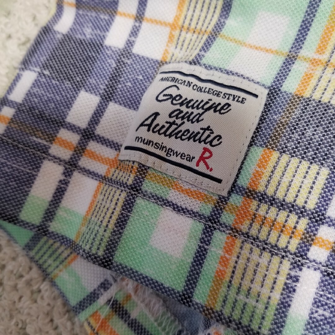 Munsingwear(マンシングウェア)のマンシングウェアRラインメンズポロシャツ　LL スポーツ/アウトドアのゴルフ(ウエア)の商品写真