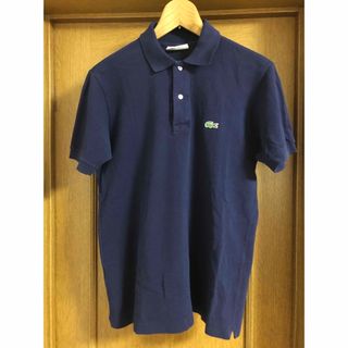 ラコステ(LACOSTE)のラコステ ポロシャツ 1212 ネイビー サイズ2 フランス製(ポロシャツ)