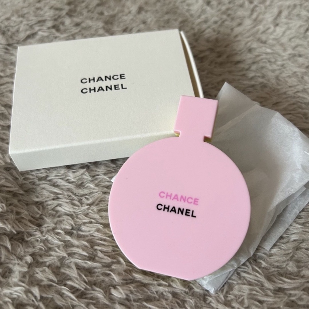 CHANEL(シャネル)のCHANEL chance 鏡 ミラー ノベルティ レディースのファッション小物(ミラー)の商品写真