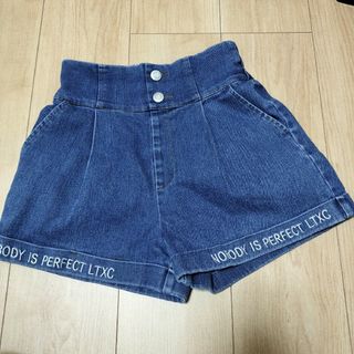 ラブトキシック(lovetoxic)のラブトキ　デニムショートパンツ140(パンツ/スパッツ)