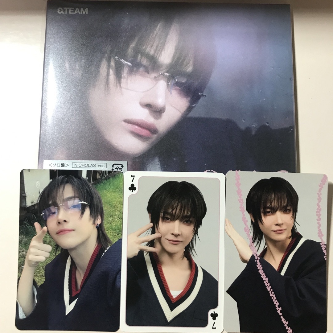 &TEAM ニコラス ソロ盤 トレカ3枚付きの通販 by よう's shop|ラクマ &TEAM ニコラス ソロ盤 トレカ3枚付きの通販 by よう's shop|ラクマ