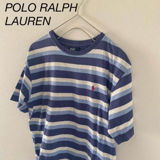 ポロラルフローレン(POLO RALPH LAUREN)の00sPOLORALPHLAURENポロラルフローレン半袖ボーダーtシャツメンズ(Tシャツ/カットソー(半袖/袖なし))