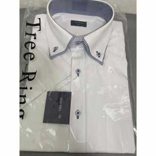 新品　未使用　半袖　Yシャツ カッターシャツ　ワイシャツ　夏服　メンズ(シャツ)