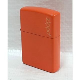 ZIPPO - Zippo マットカラー　オレンジ　オイルライター　中古品