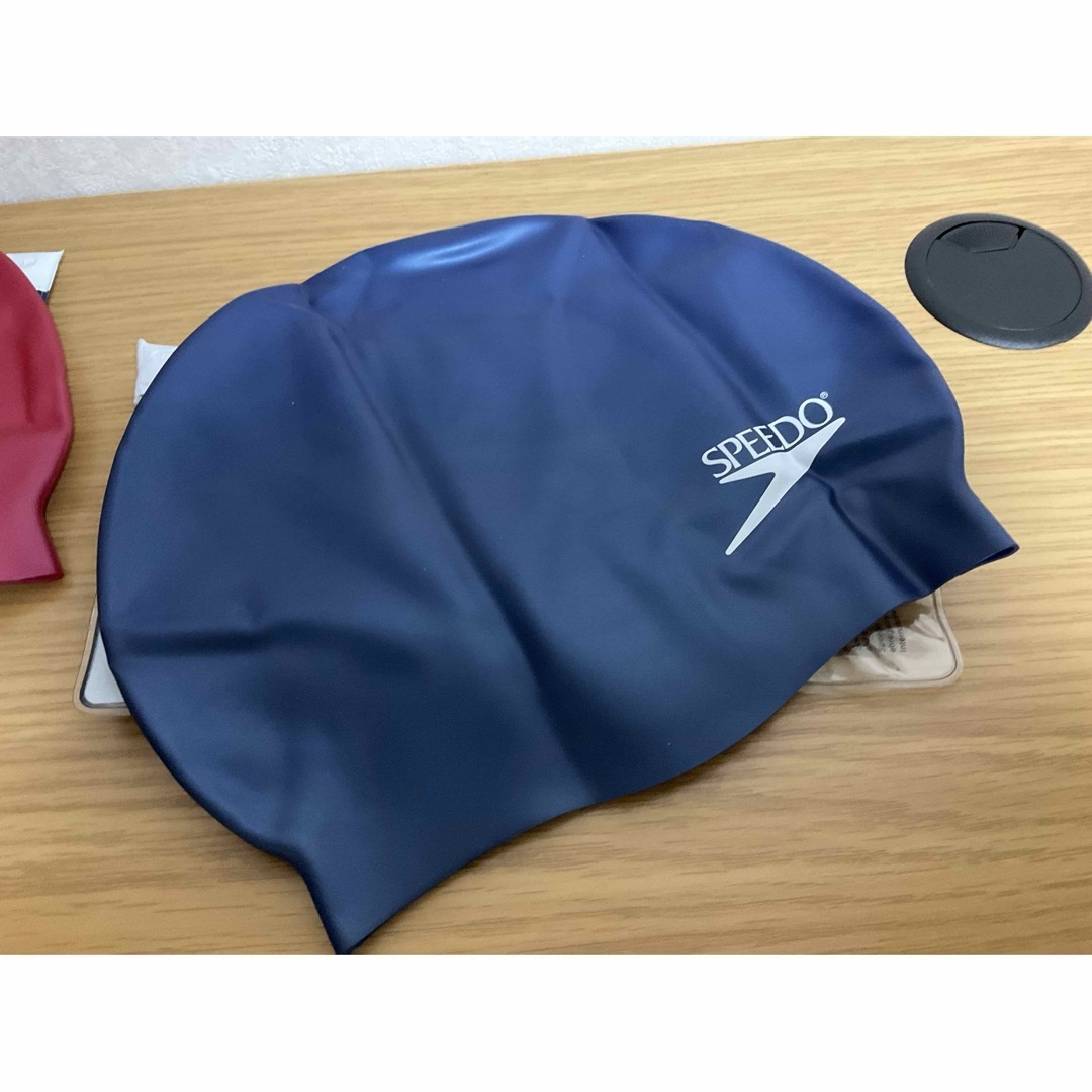 SPEEDO(スピード)の新品USブランドSPEEDO★シリコンスイミングキャップ スポーツ/アウトドアのスポーツ/アウトドア その他(その他)の商品写真