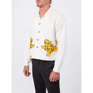 BODE TIGER RUGBY CROPPED JACKET