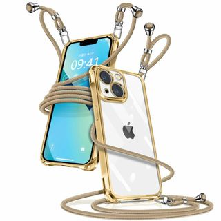 iPhone 14 ケース クリア ショルダー iPhone14 スマホケース (その他)