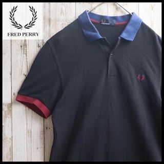 フレッドペリー(FRED PERRY)のフレッド ペリー FREDPERRY ポロシャツ ブリティッシュ 古着 Sサイズ(ポロシャツ)