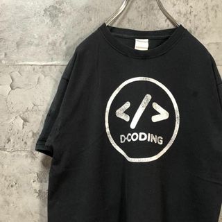 ジャージーズ(JERZEES)のD-CODING コーディング USA輸入 デザイン Tシャツ(Tシャツ/カットソー(半袖/袖なし))