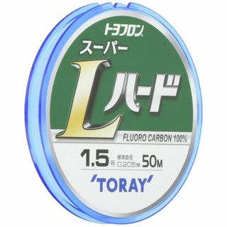 東レ(TORAY) ライン トヨフロン スーパーLハード 50m ナチュラル(釣り糸/ライン)