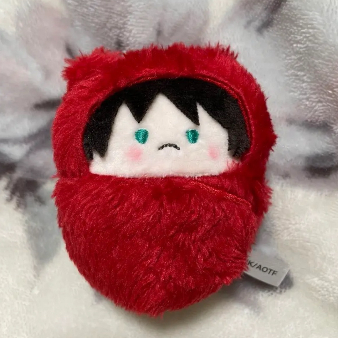 エレン 進撃の巨人 くるみたぴぬい たぴぬい 進撃 エンタメ/ホビーのおもちゃ/ぬいぐるみ(キャラクターグッズ)の商品写真