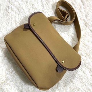 Brady - 【美品】 Brady エイボン ショルダー バッグ キャンバス レザー ベージュ