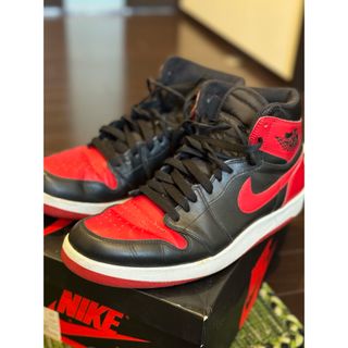 NIKE  エアジョーダン1 high the returnブレッド　28(スニーカー)