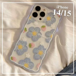 iPhoneケース スマホカバー フラワー パステルカラー(iPhoneケース)