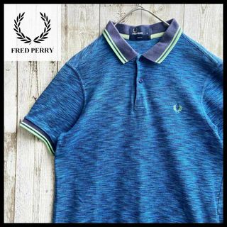 フレッドペリー(FRED PERRY)のフレッドペリー FREDPERRY ポロシャツ ブリティッシュ UK 古着 M(ポロシャツ)