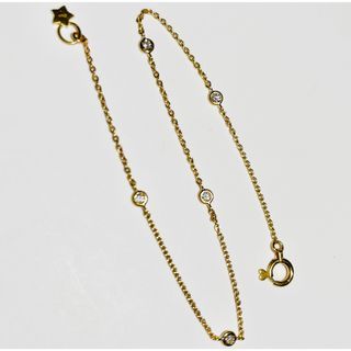 スタージュエリー(STAR JEWELRY)のスタージュエリー　K18 ダイヤモンド　ブレスレット(ブレスレット/バングル)