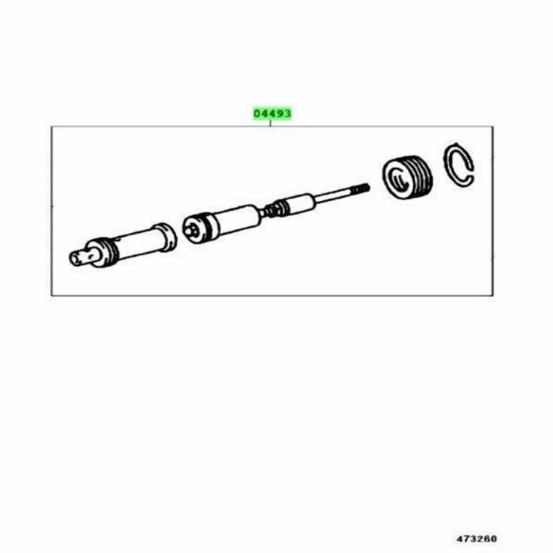 トヨタ(トヨタ)のトヨタ 純正 4ランナー ランドクルーザー プラド ブレーキマスタ シリンダー 自動車/バイクの自動車(車種別パーツ)の商品写真