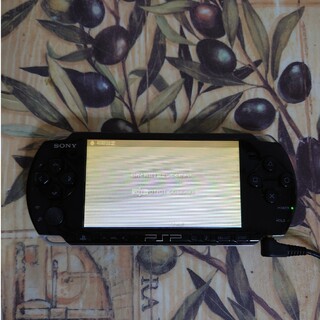 プレイステーションポータブル(PlayStation Portable)のPSP3000 ブラック(携帯用ゲーム機本体)