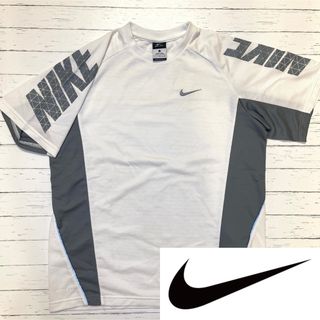 NIKE - 【NIKE DRY-FIT】ナイキ　ドライフィット　ニット　Tシャツ(XL)