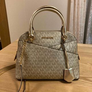 マイケルコース(Michael Kors)の新品同様♡マイケルコース♡ハンドバッグ♡チェーンショルダーバッグ♡ゴールド系(ショルダーバッグ)