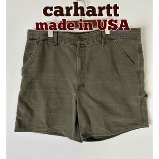 カーハート(carhartt)のcarhartt ペインターショーツ　ハーフパンツ　ショートパンツ　USA製(ショートパンツ)