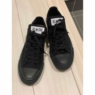 コンバース(CONVERSE)の【未使用】All STAR converseスニーカー/コンバースローカット黒(スニーカー)