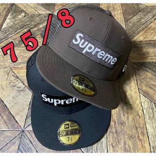 シュプリーム(Supreme)のSupreme Box Logo Mesh Back New Era  22ss(キャップ)