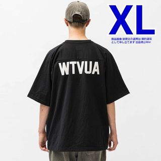 WTAPS QB SS 黒 XL ダブルタップス 刺繍 フットボール Tシャツ