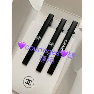 CHANEL - シャネル　ヘアピン　ヘアクリップ 3本入り