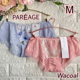 ワコール(Wacoal)のワコール　パルファージュ ボーイレングスショーツ M 新品タグ付き2枚セット❣️(ショーツ)