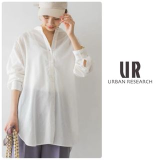 アーバンリサーチ(URBAN RESEARCH)のURBAN RESEARCH シアーボイルチュニックシャツ(シャツ/ブラウス(長袖/七分))