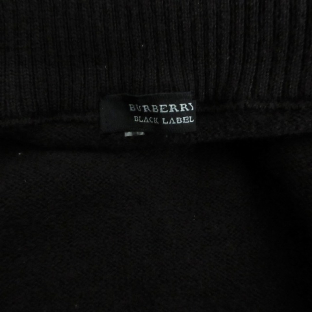 BURBERRY BLACK LABEL(バーバリーブラックレーベル)のバーバリーブラックレーベル ドライバーズニット セーター 茶系 約M ■GY14 メンズのトップス(ニット/セーター)の商品写真