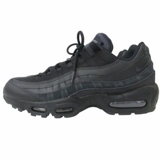 ナイキ(NIKE)のナイキ NIKE 美品 エアマックス95 トリプルブラック US10 28.0㎝(スニーカー)