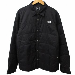 ザノースフェイス(THE NORTH FACE)のザノースフェイス 美品 ウォームシャツ 中綿ジャケット 黒 XL NY32231(その他)