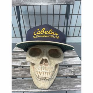 Cabela's 2トーンキャップ ネイビーxベージュ VINTAGE(キャップ)