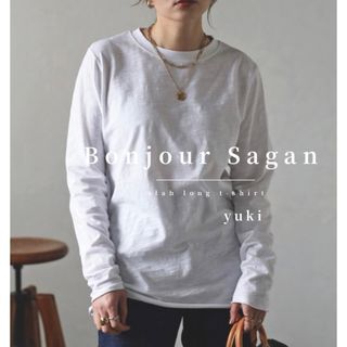 ボンジュールサガン(BONJOUR SAGAN)の【新品/タグ付き】Bonjour Sagan スラブロンT(カットソー(長袖/七分))