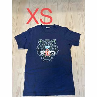 ケンゾー(KENZO)のKENZO タイガーTシャツ　XS ネイビー(Tシャツ/カットソー(半袖/袖なし))