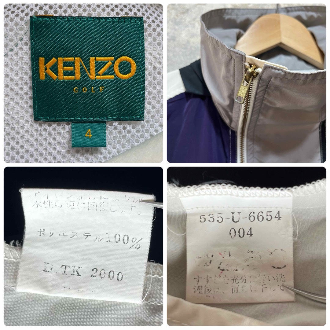 KENZO - KENZO GOLF ケンゾー ゴルフ ナイロンジャケットの通販 KENZO - KENZO GOLF ケンゾー ゴルフ ナイロンジャケットの通販