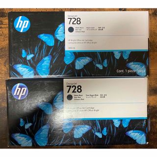 HP designjet 728 未開封 純正インク(未使用) 6本セット！(オフィス用品一般)