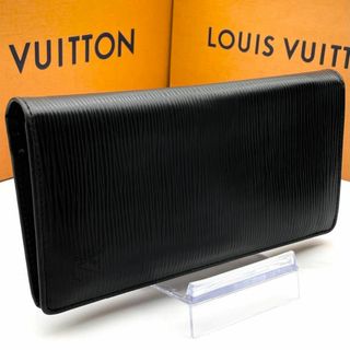 ルイヴィトン(LOUIS VUITTON)のルイヴィトン エピ ノワール ポルトフォイユ ブラザ 長財布 二つ折り(長財布)