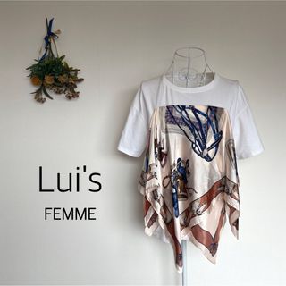 ルイス(Lui's)のルイス　スカーフドッキングカットソー　Tシャツ(Tシャツ(半袖/袖なし))