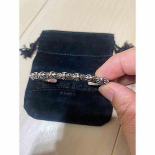 クロムハーツ(Chrome Hearts)のクロムハーツ　クロスバンド　バングルブレスレット(ブレスレット)